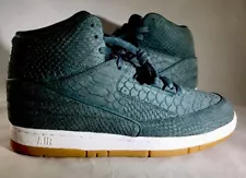 Nike Air Python Size 9 Money Green Suede Snakeskin Unreleased Samples Authentic