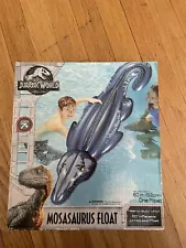 Inflatable Dinosaur Ride On Pool Float Jurassic World Mosasaurus