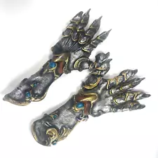 Disguise Medieval Gauntlet Claws Adult Gloves Gothic Warrior Halloween Cosplay