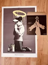 Banksy “Forgive Us Our Trespassing” A2 Poster + Don’t Panic Envelope