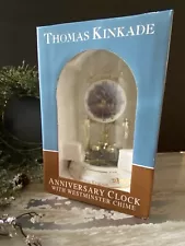 New Thomas Kinkade Anniversary Clock “Candlelight Cottage” - Westminster Chime