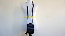 EILEEN KRAMER OSTRICH LEATHER CROSSBODY BAG