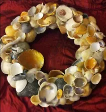 Handmade Shell Wreath