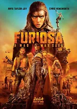 Furiosa: A Mad Max Saga 2024 Movie DVD With Slipcover Artwork