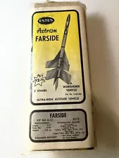 RARE VINTAGE ESTES ASTRON FARSIDE FLYING MODEL ROCKET ,#K-12