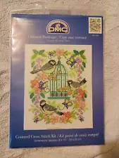 DMC Cross stitch Kit "Oriental Birdcage". NEW & SEALED