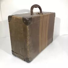 Vintage Suitcase, Retro Storage 1940s, Salesmen Advertising Case