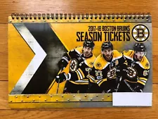 2017-2018 Boston Bruins Season Ticket Stubs- Pick One