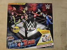 WWE Total Tag Team Interactive Wrestling Ring**USED SLIGHTLY DAMAGED BOX**