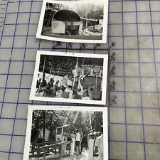 Vintage Photographs Forest Park Amusement Rides Fort Worth Texas 1958 Carousel