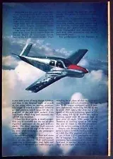 Beech Aircraft Split Tail Bonanza Model-35 1947 article