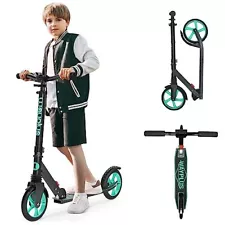 Aquas Kick Scooter for Kids, Teens & Adults - Foldable, Lightweight, 8-Inch N...