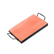 Himalayan Salt Cooking Block, 12x8x1 For BBQ, Grilling & Searing with Metal Tray