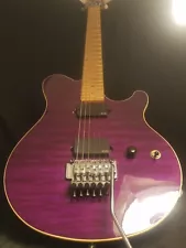 Music Man Guitar AXIS Purple With Pearl Tuners G05672