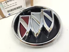 2018-2021 Buick Enclave front grille chrome black Tri Shield Emblem new OEM (For: Buick Enclave)