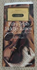 Fifty Irish Fiddle Tunes Tommy Peoples 1986 NOS Mint 48 Pages Cassette Oh Yeh!