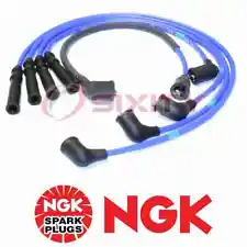 For Mazda B2200 NGK Spark Plug Wire Set 2.2L L4 1987-1993 pp (For: Mazda B2200)