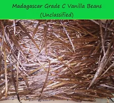 BIG SALE! VANILLA BEANS Grade C SALE! (Unclassified Vanilla Beans)