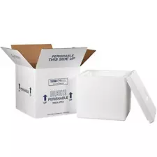 MyBoxSupply 12 x 12 x 11 1/2" Insulated Shipping Kit, 1 Per Case