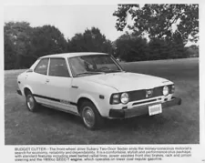 1978 Subaru Two-Door Sedan Press Photo 0009