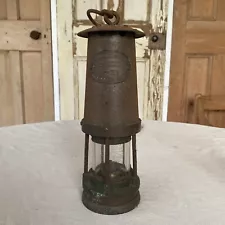 Antique Miners Lamp John Davis Kirkby No.2 Safety lamp All Saints Works Derby