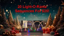 2024 Light O Rama Sequences. 20 sequences!!