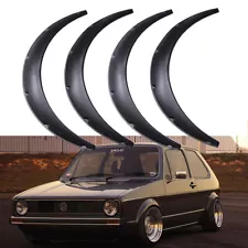 4.5"x35" Fender Flares Wheel Arch Extra Wide Body Kit for VW Golf MK1 MK2 74-92