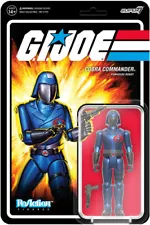 Super7 - G.I. Joe - ReAction Figures Wave 7 - Cobra Commander (Funhouse Robot) [