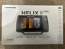 Humminbird Helix 8 CHIRP MEGA SI+/DI+ GPS G4N Fishfinder Chartplotter - 411350-1