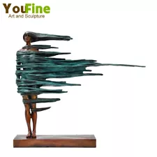 abstract bronze sculpture for sale