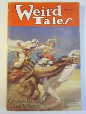 Weird Tales Pulp, v.21 #5, May, 1933 VG St. John Cover Art!