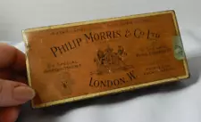 OLD Philip Morris & Co Ltd London. 50 Cambridge Cigarette Tin