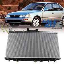 For 93-97 Toyota Corolla 93-97 Geo Prizm 1.6L 1.8L Aluminum Radiator Replacement