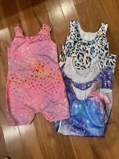 Gymnastics Leotards for Girls (6-7 years old) Lot Of 4