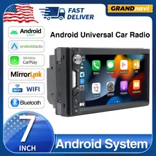 7" Android 12 Apple Carplay Car Stereo Radio GPS Navi WiFi 2 Din 2+32G Universal (For: Seat)