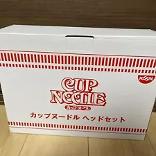 NISSIN CUP NOODLE Headset Headphones Limited 200 Not For Sale From JAPAN