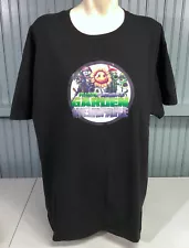 Plants Vs Zombies Garden Warfare Black Mens T-Shirt XL