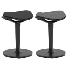 Standing Desk Chair, Backless Wobble Stool for Office Desks, with Rocking