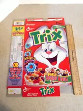 1996 Trix BREAKFAST BABIES Cereal Box Vintage wild berry fruit shapes