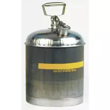 EAGLE 1315 Type I Safety Can,5 gal,Slvr,15-7/8In H 3NKT2