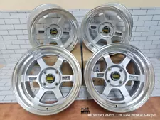 Rays Volk TE37V Wheels 4x114.3 15x8JJ Flash Silver Ae86 Ke70 120y 510 Ke30 NEW