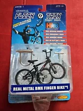 flick trix bmx finger bike 1999 Series 1 New Hoffman Condor Black