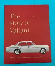 1960 Chrysler "VALIANT" - Original Car Dealer Sales Brochure / Catalog