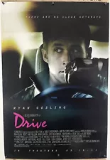 DRIVE One Sheet 27x40 Movie Poster -ORIGINAL - Ryan Gosling - ORIGINAL