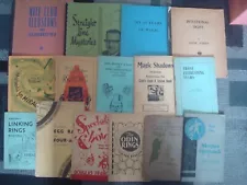 SELECTION OF 1930s - 1950s MAGIC BOOKS COVERING MANY ASPECTS