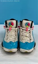 Nike Air Jordan 6 Rings Blue Fury Cyber Pink CK0018-100 Men Size-10