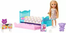 Barbie Bunk bed Trundle Furniture Doll Playset NEW Mattel Dollhouse NIB Chelsea