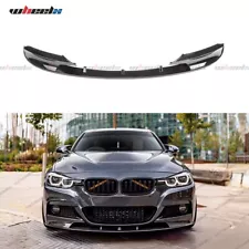 For Bmw 3 Series F30 M Sport 12-18 Gloss Black Front Bumper Lip Splitter Spoiler (For: 2014 BMW Sport)