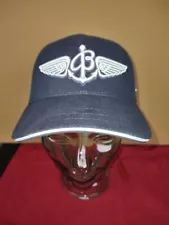 Unused Not For Sale Breitling Hat Cap Novelty Navy And White