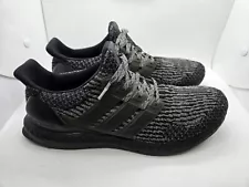 Adidas Ultra Boost 3.0 Limited Shoes Mens 10.5 Black Silver Casual Sneakers Oreo